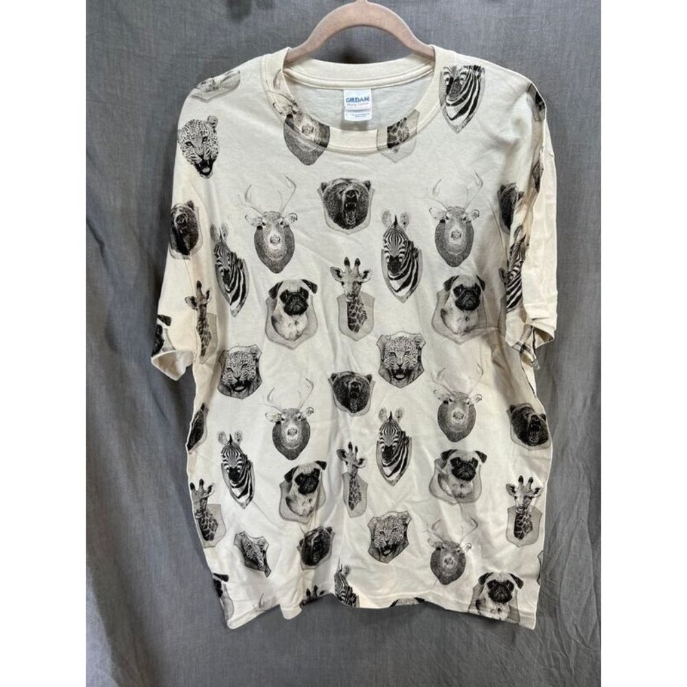 Trophy‎ Room Shirt Adult Large White Short Sleeve Pullover Tee Mens